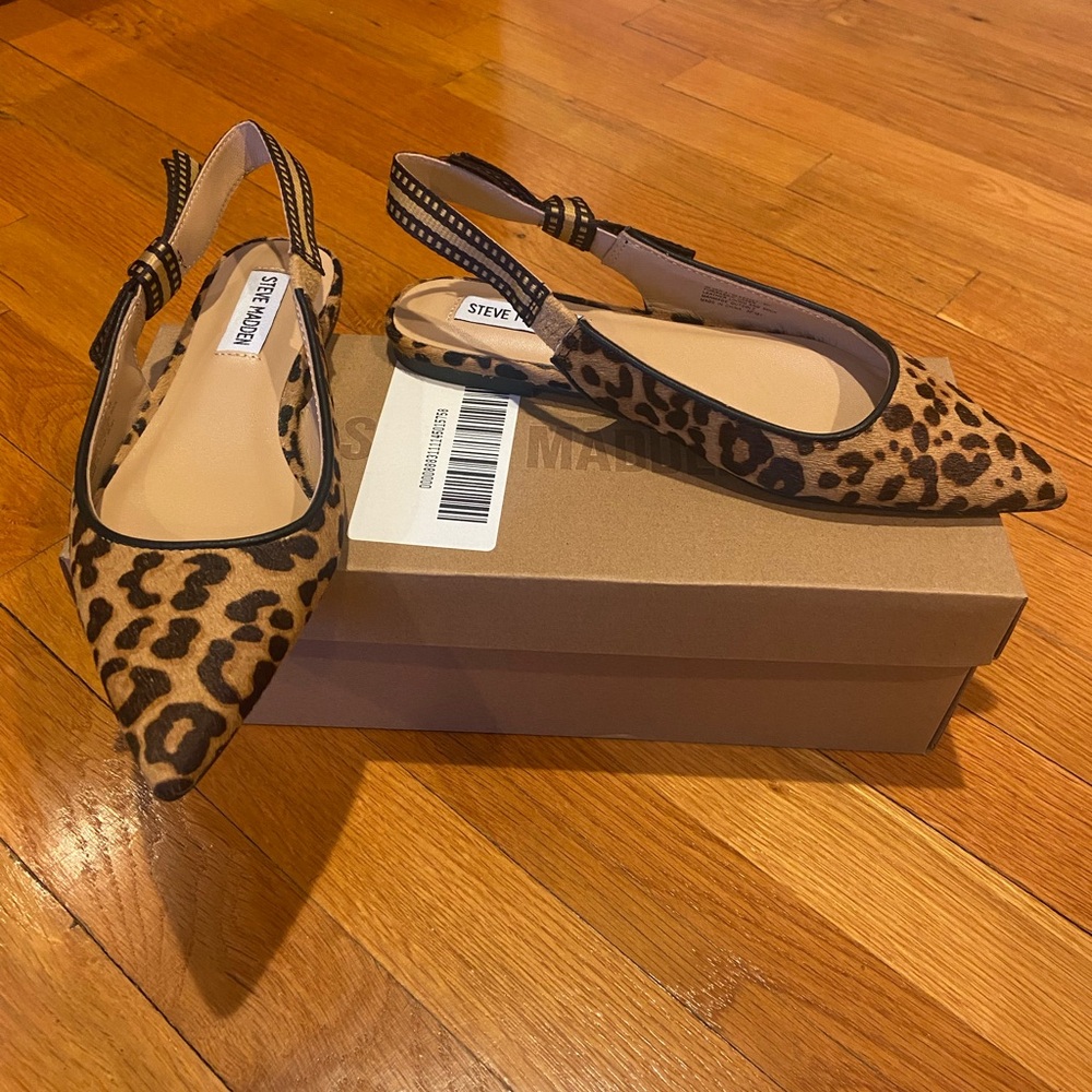 Steve Madden Leopard Print Women's Flats